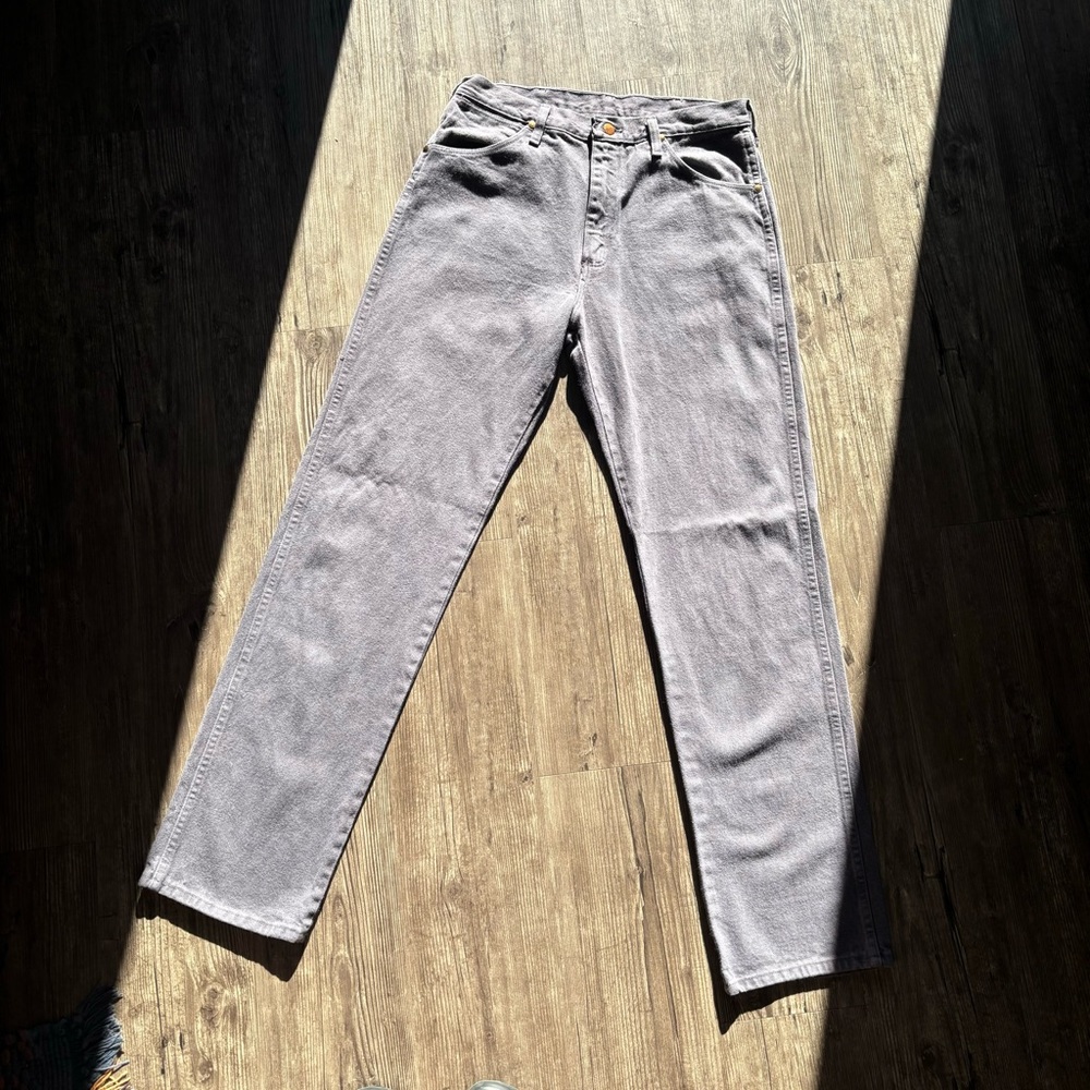 Vintage Made in USA Purple Wrangler Jeans